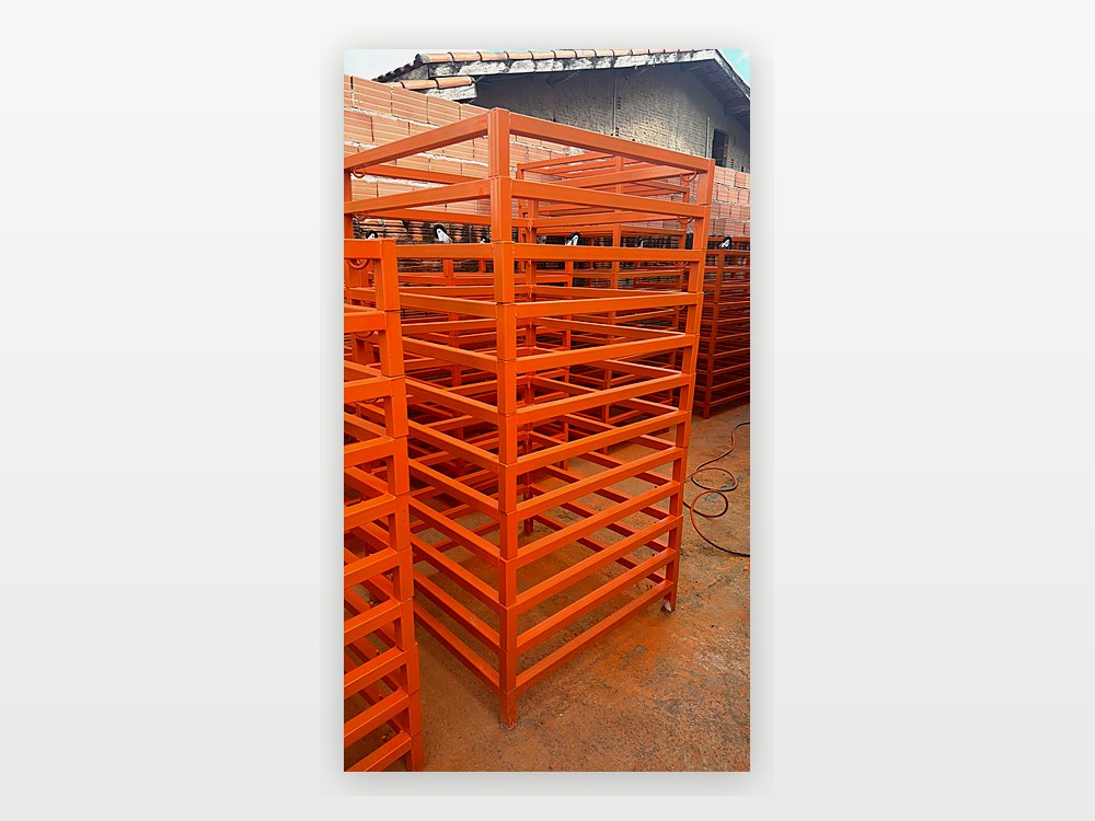 Suporte para Big Bag Industrial fabricada pela TCMAQ